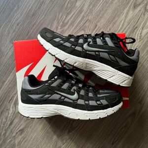 Mens Nike P-6000 Black/Grey